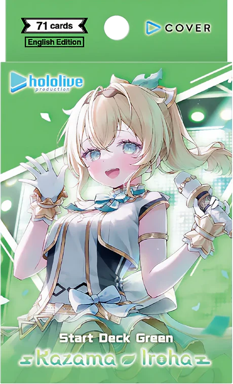 Hololive Start Deck Green Kazama Iroha [ENG]